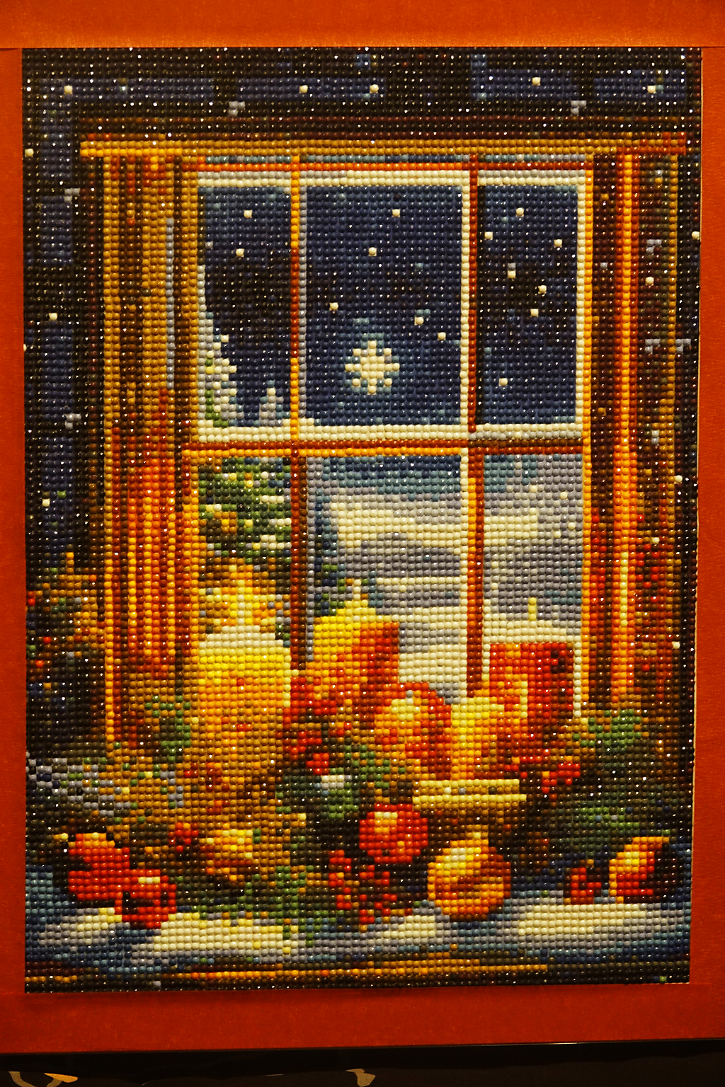 Cozy Window Diamond Art