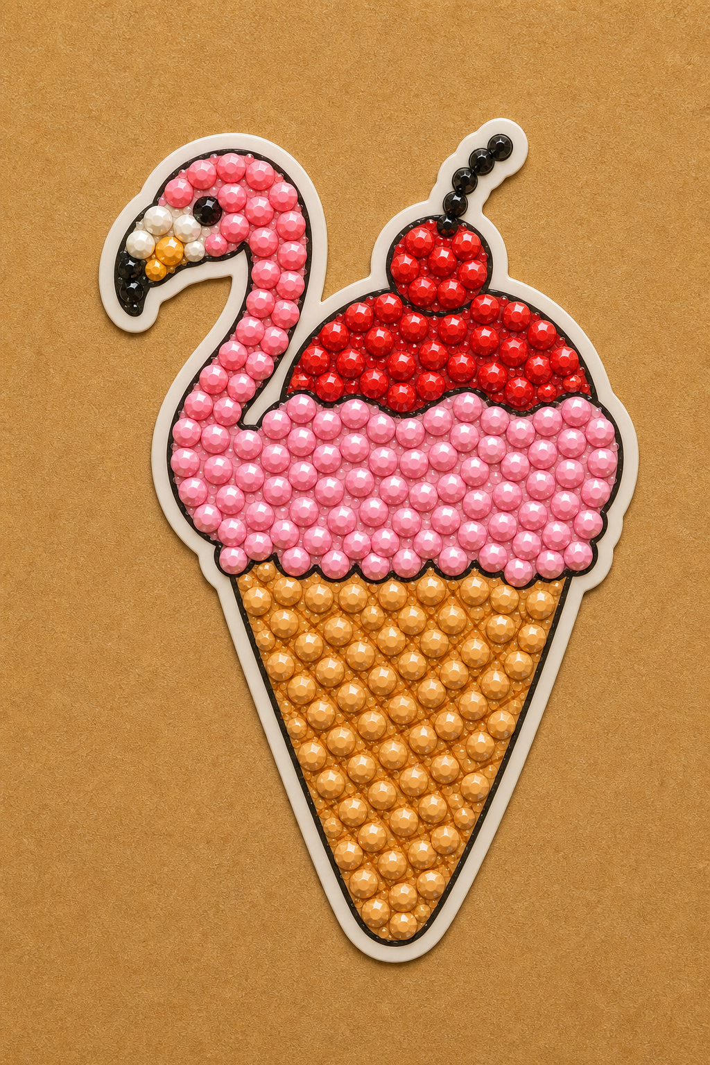 Cupcake Cone Sticker