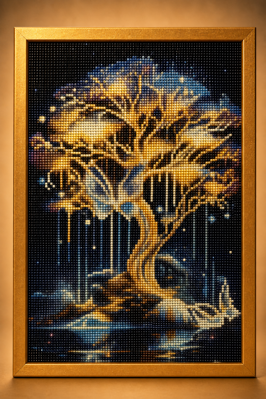 Glowing Tree Diamond Art
