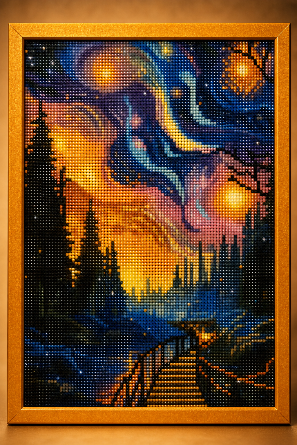 Moonlit Forest Diamond Art