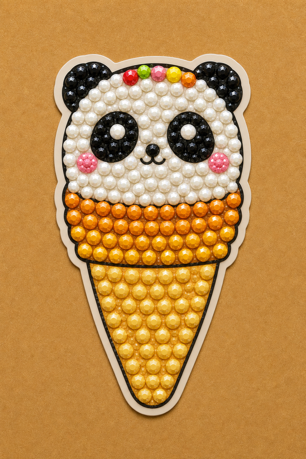 Panda Cone Sticker