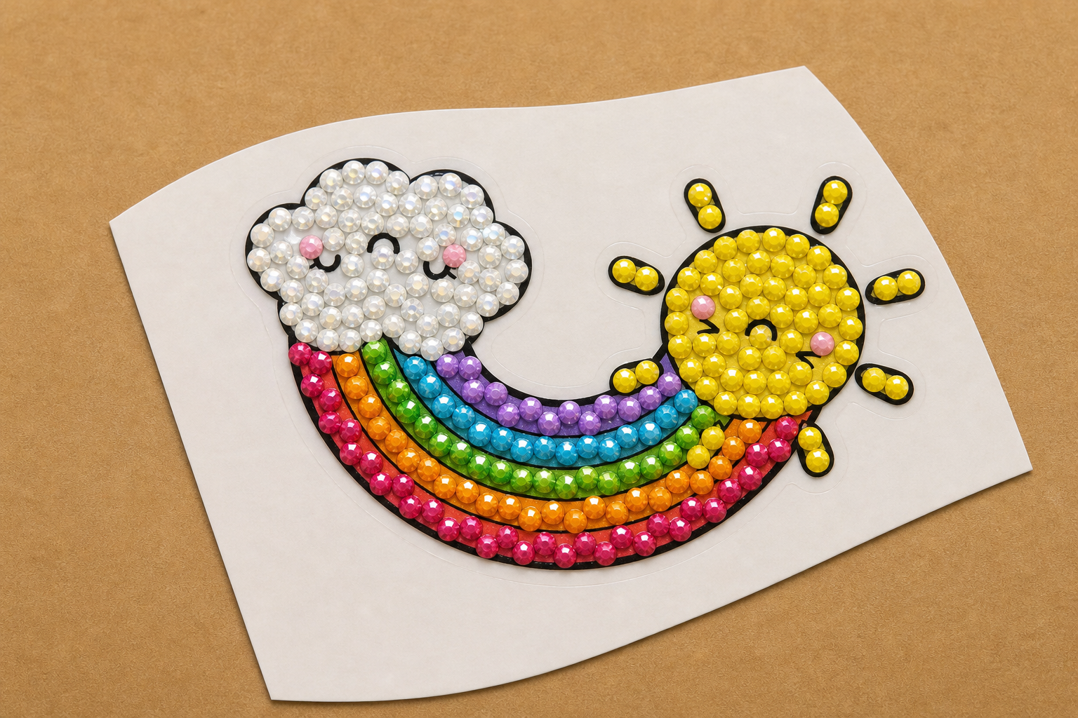 Rainbow Sun Sticker
