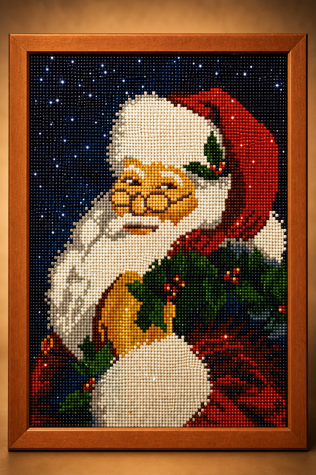 Santa Holiday Diamond Art