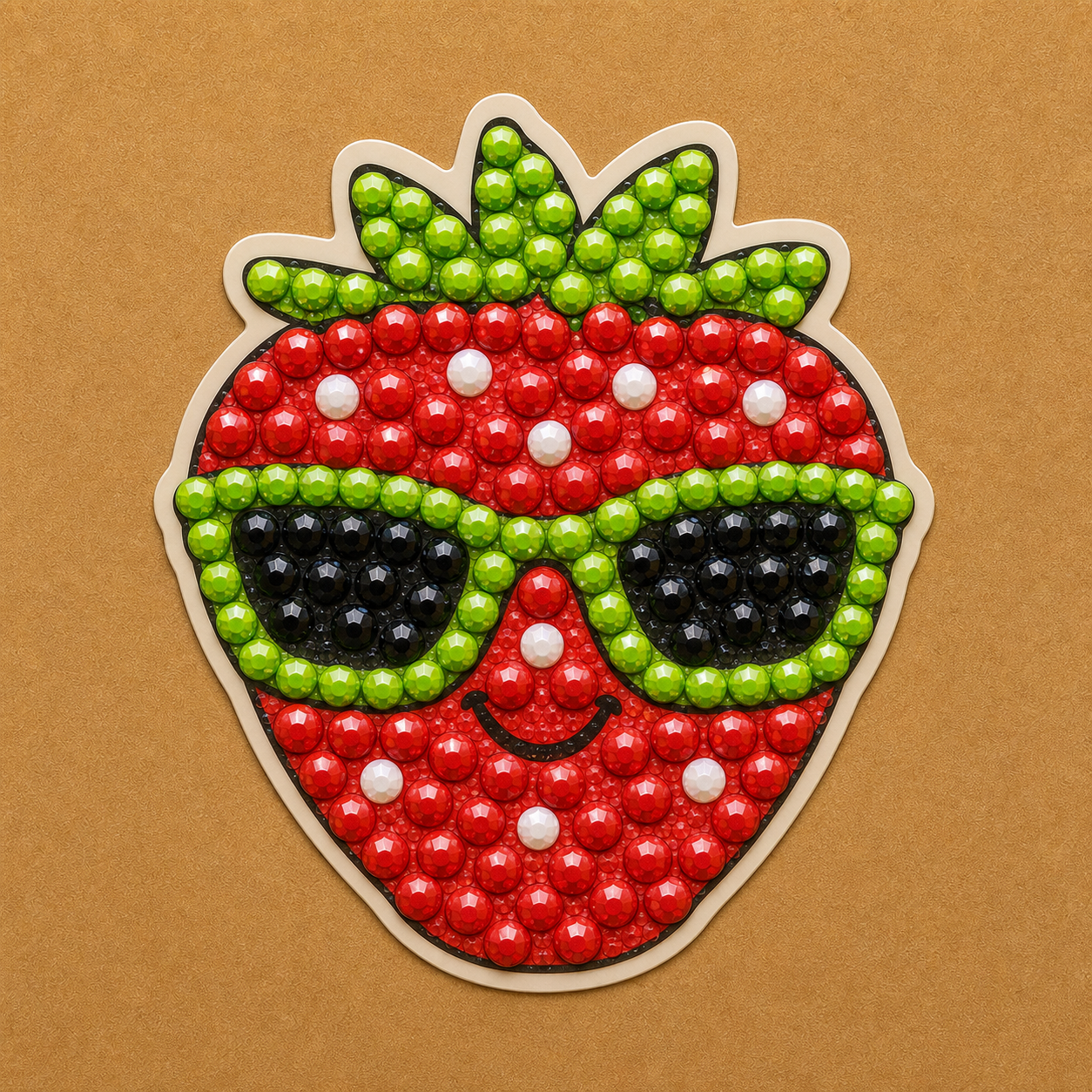 Cool Strawberry Sticker